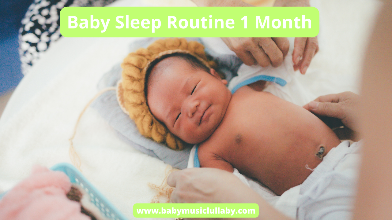 Establishing A Healthy Baby Sleep Routine: A Guide For The First Month ...