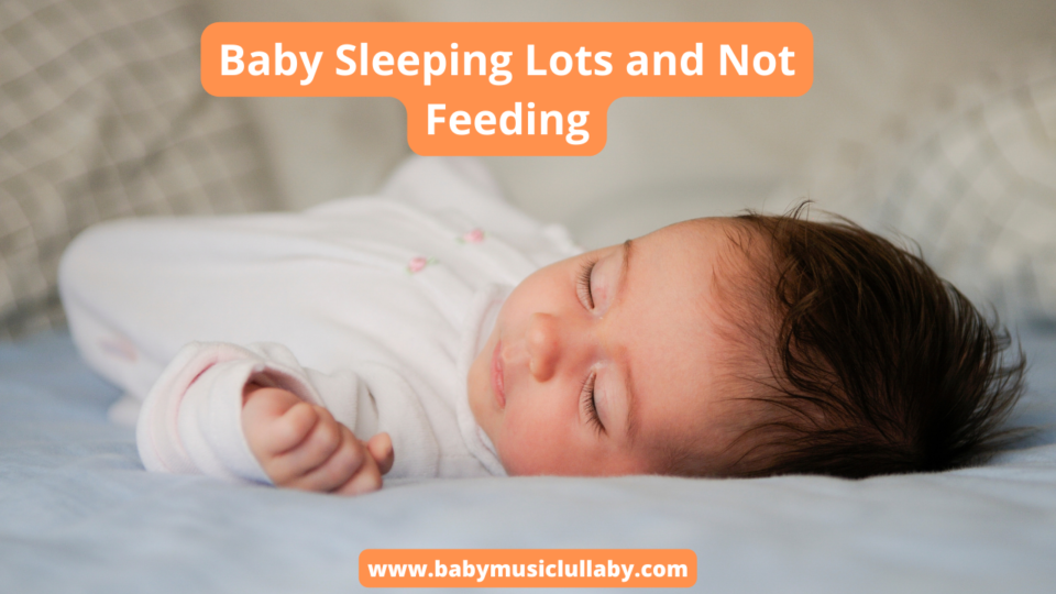 Baby Sleeping Lots and Not Feeding