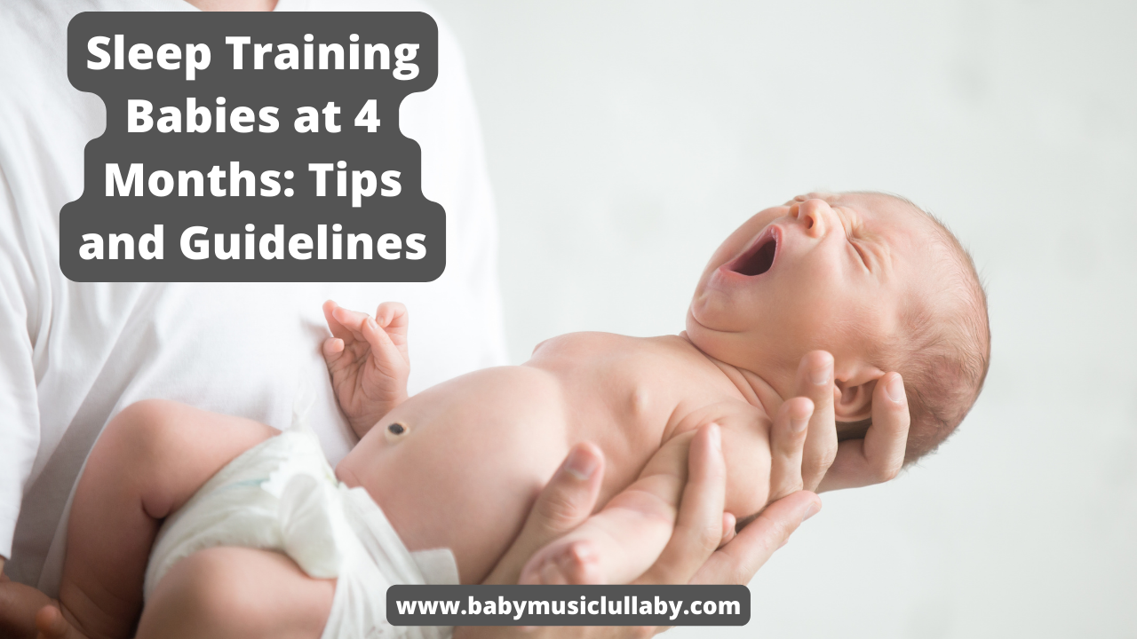 when to start sleep training baby 4 months