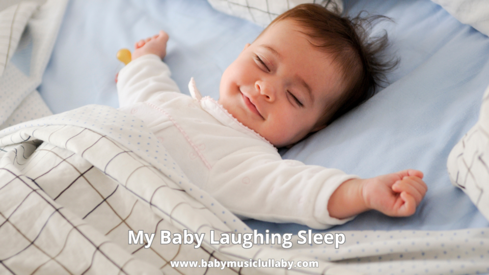 baby laugh in their sleep